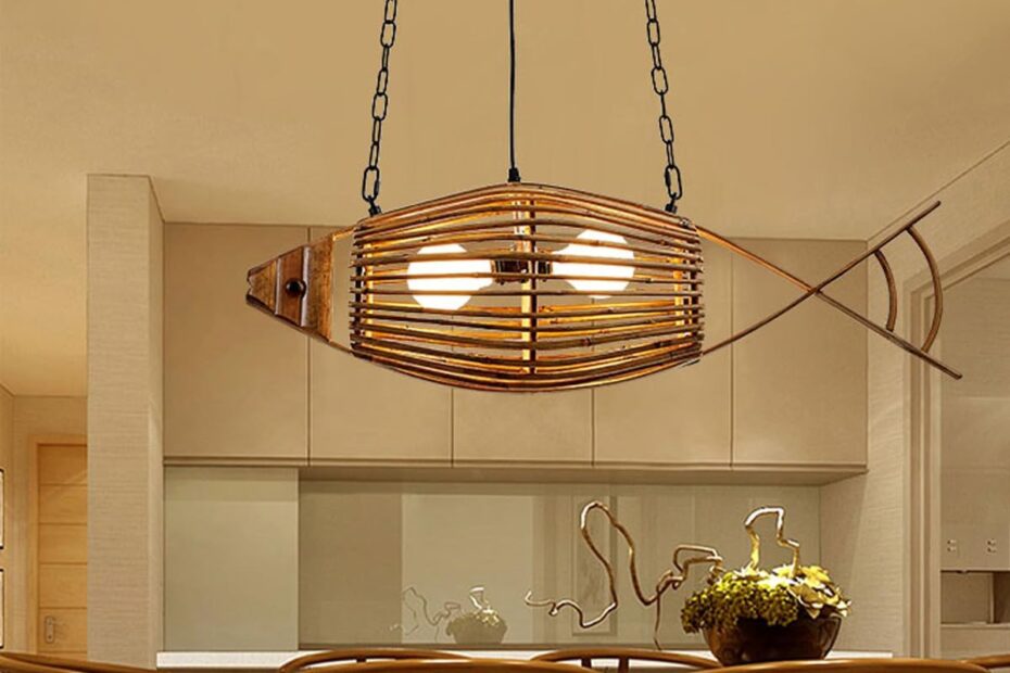 Illuminate Your Space: Review of the Rustic Fish Pendant Light