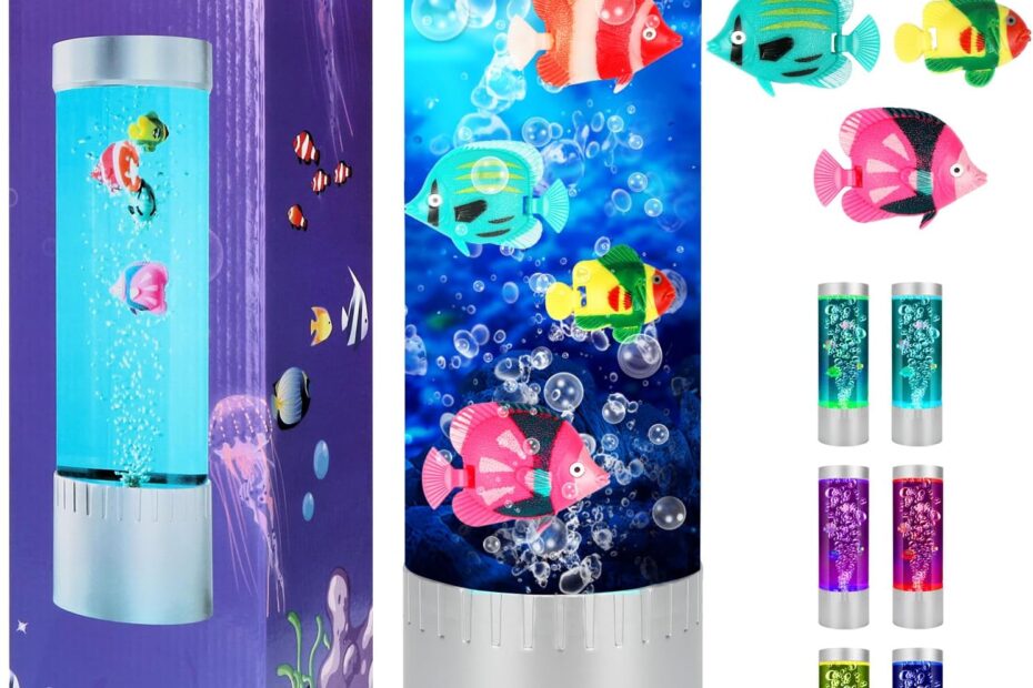 Illuminate Your Space: The Enchanting Bubble Fish Lamp Review