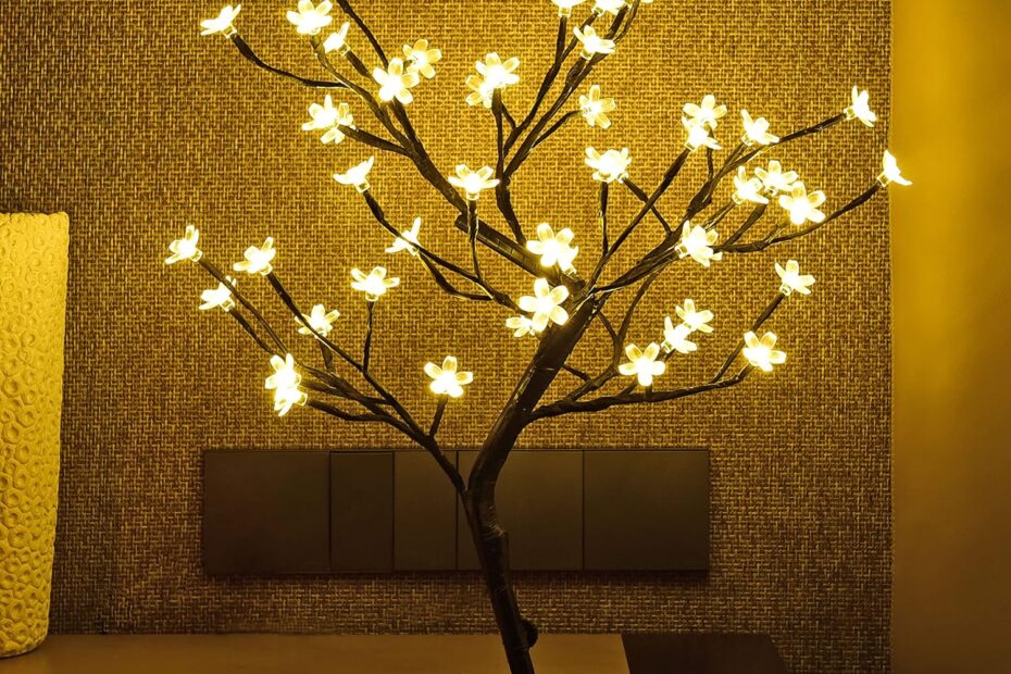 Illuminate Your Space: The LIGHTSHARE Cherry Blossom Bonsai Tree Review