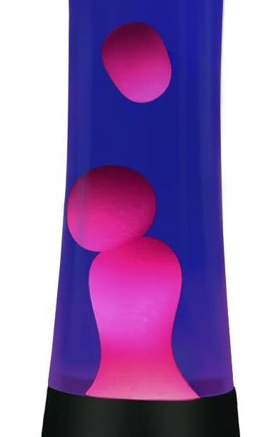 Illuminate Your Space: The Must-Have 16" Purple Liquid Motion Lamp