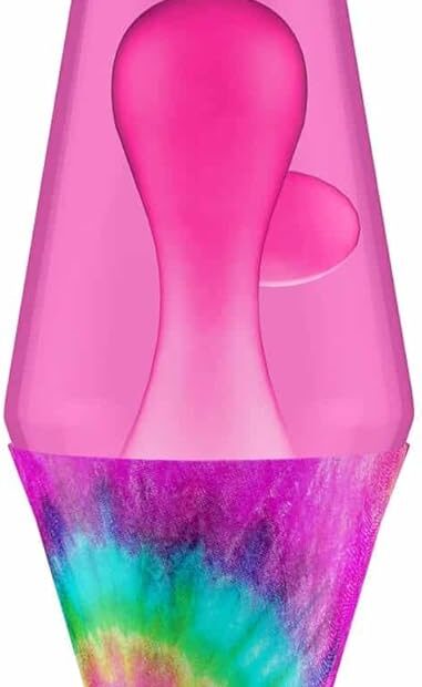 Illuminate Your Space: The Pink and Tie Dye Spiral Lava® Lamp Review