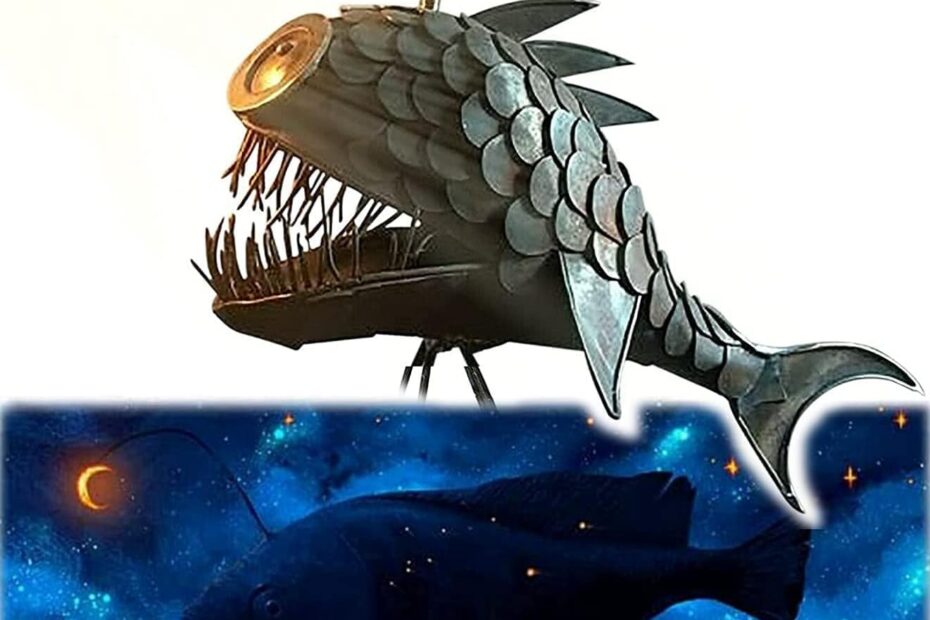 Illuminate Your Space: The Rustic USB Angler Fish Lamp Review