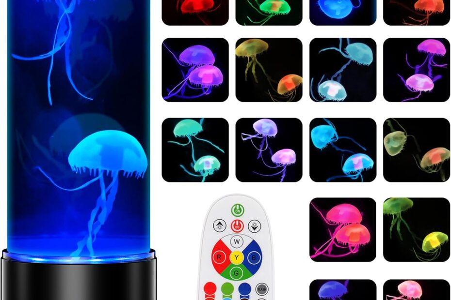 Illuminate Your Space: The Ultimate Review of the Color Changing Jellyfish Lamp!