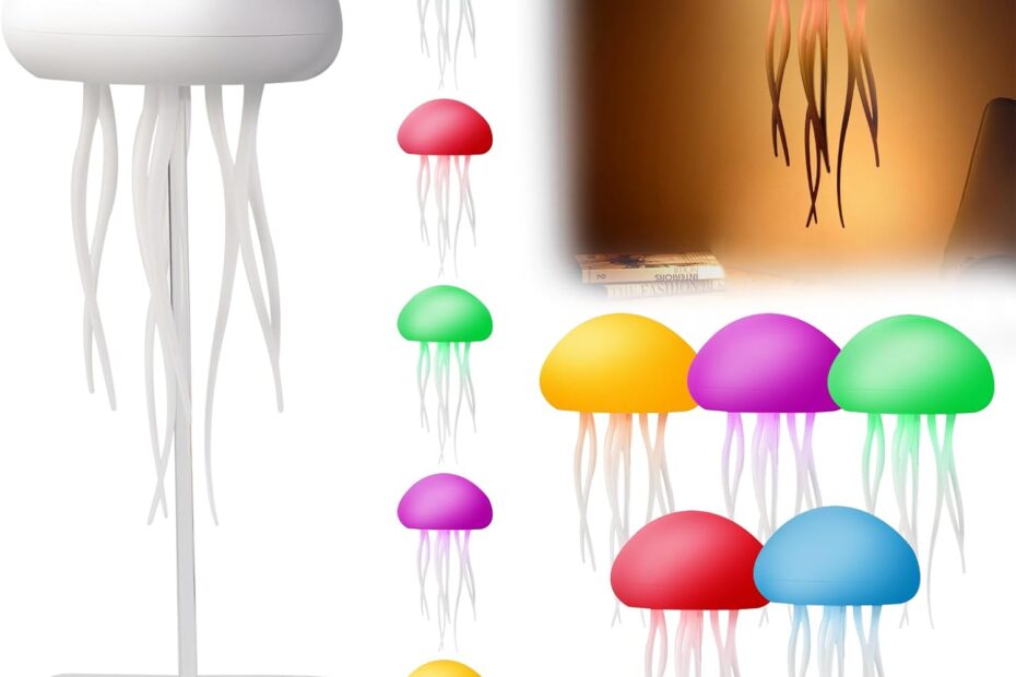 Illuminate Your Space: The Ultimate Review of the RGB Jellyfish Lamp