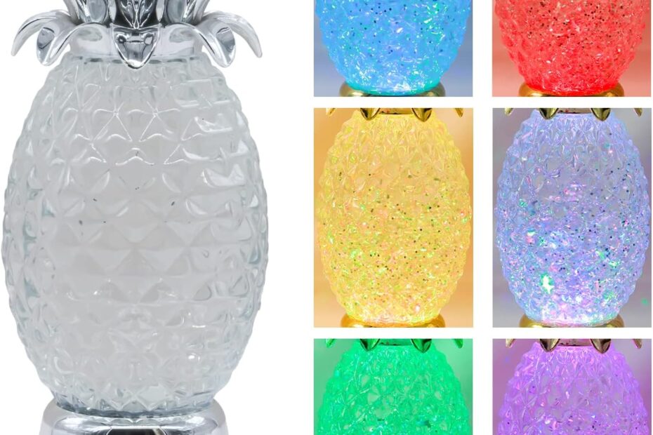 Illuminate Your Space: The YAKii 9.5" Pineapple Lava Lamp Review