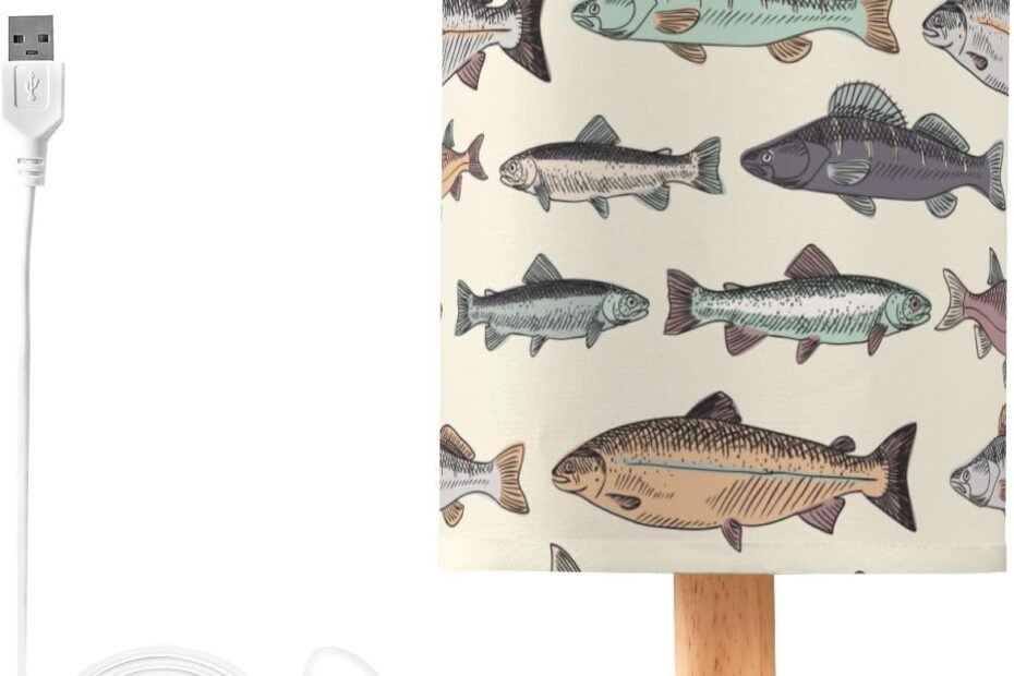Illuminate Your Space: Vintage Fishes Table Lamps Review & Recommendations