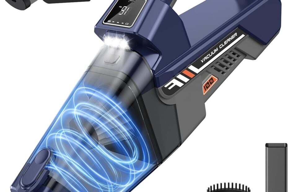 JONYJ Handheld Vacuum: The Ultimate Cordless Cleaning Power for Home and Car!
