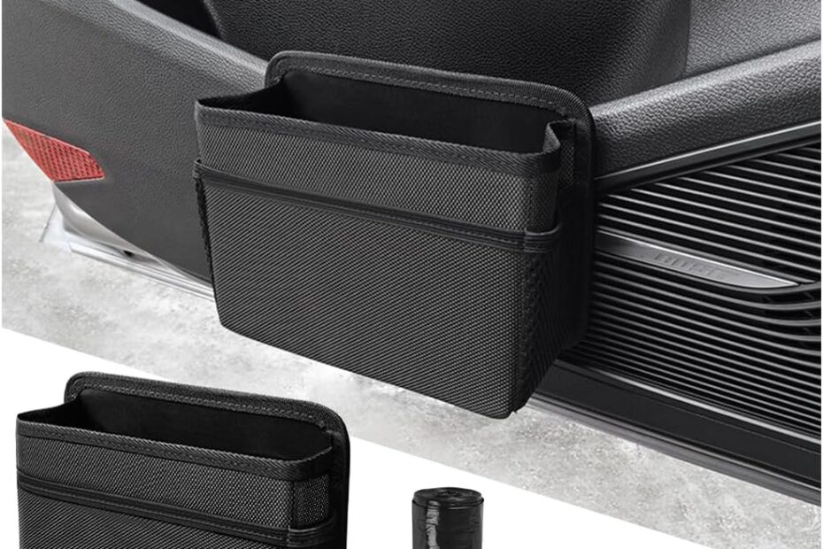 Keep Your Car Clean: The Mandark Foldable Mini Trash Can Review