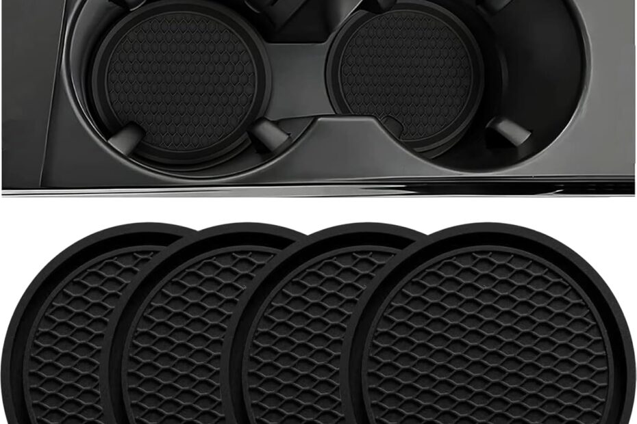 Keep Your Ride Spotless: Review of the Universal Non-Slip Car Cup Coasters