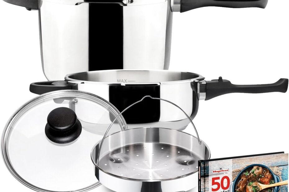 MAGEFESA Favorit Six: Revolutionize Your Cooking with This Premium Pressure Cooker Set!