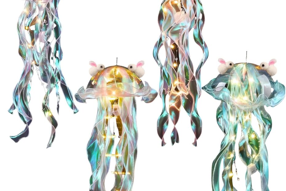 Magical Jellyfish Night Lights: The Perfect Color-Changing Decor for Kids' Rooms!