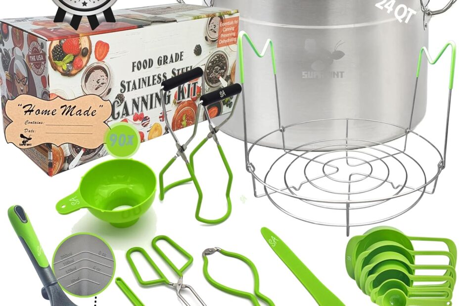 Master Home Canning with the Supa Ant 24 Qt. Stainless Steel Water Bath Pot: Complete Starter Kit Review