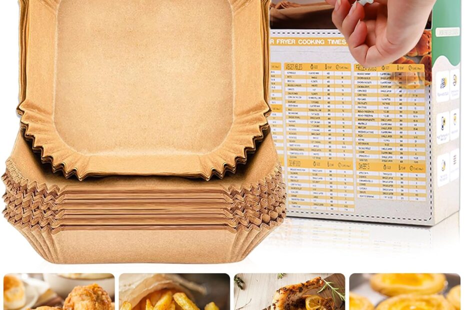 Master Your Frying Game: 120 Pcs Non-Stick Air Fryer Liners Reviewed!