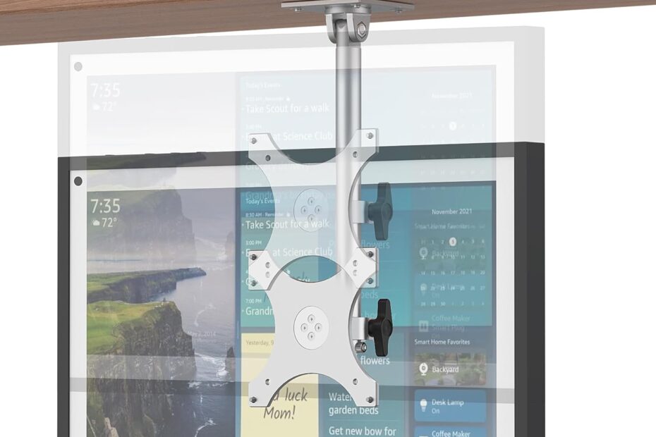Maximize Space with the Echo Show 15 Under-Cabinet Mount: Adjustable and Stylish!