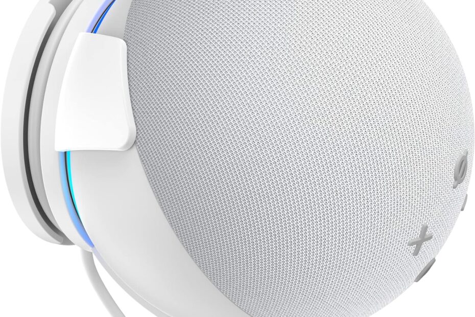 Maximize Space with the PlusAcc Wall Mount for Echo Dot 5th Gen: The Ultimate Alexa Accessory!