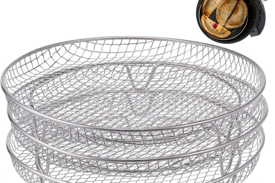 Maximize Your Air Fryer: Top 3 Stackable Racks for Perfect Cooking!