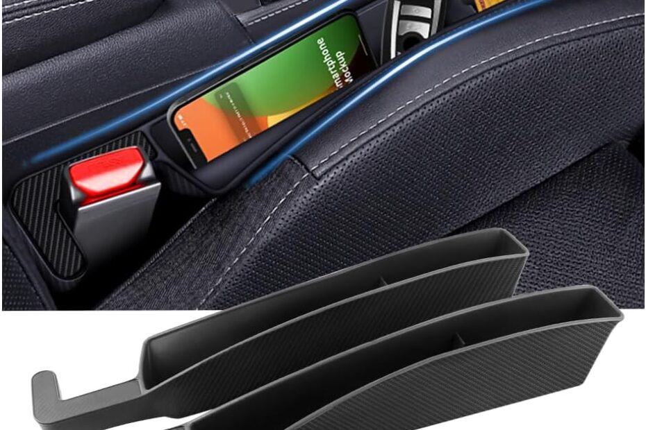 Maximize Your Car's Space: Review of the 2PCS Stylish Car Seat Gap Filler