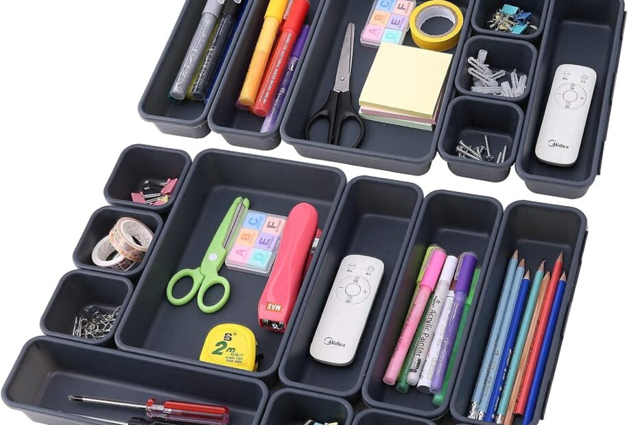Maximize Your Space: A Review of KeFanta's 22 Pack Desk Drawer Organizers