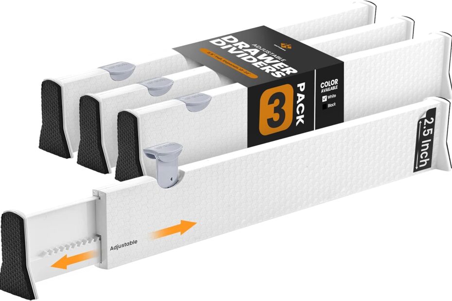 Maximize Your Space: A Review of RAPTUROUS Adjustable Drawer Dividers