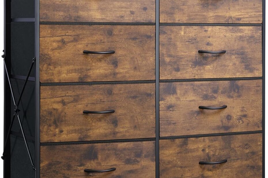 Maximize Your Space: A Review of the WLIVE Tall Dresser with 13 Drawers
