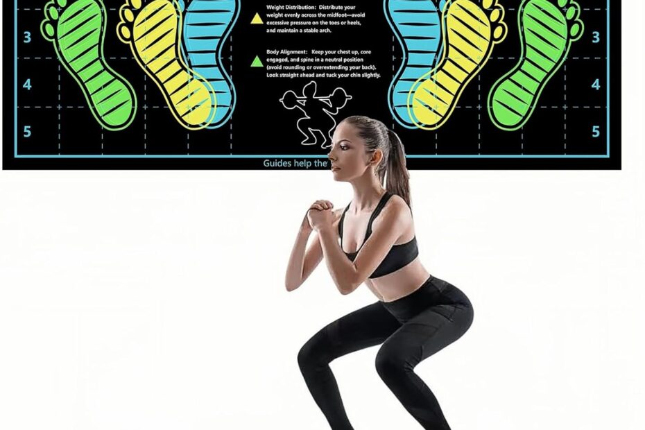 Maximize Your Workouts: The Ultimate Non-Slip Squat Mat for Optimal Performance!