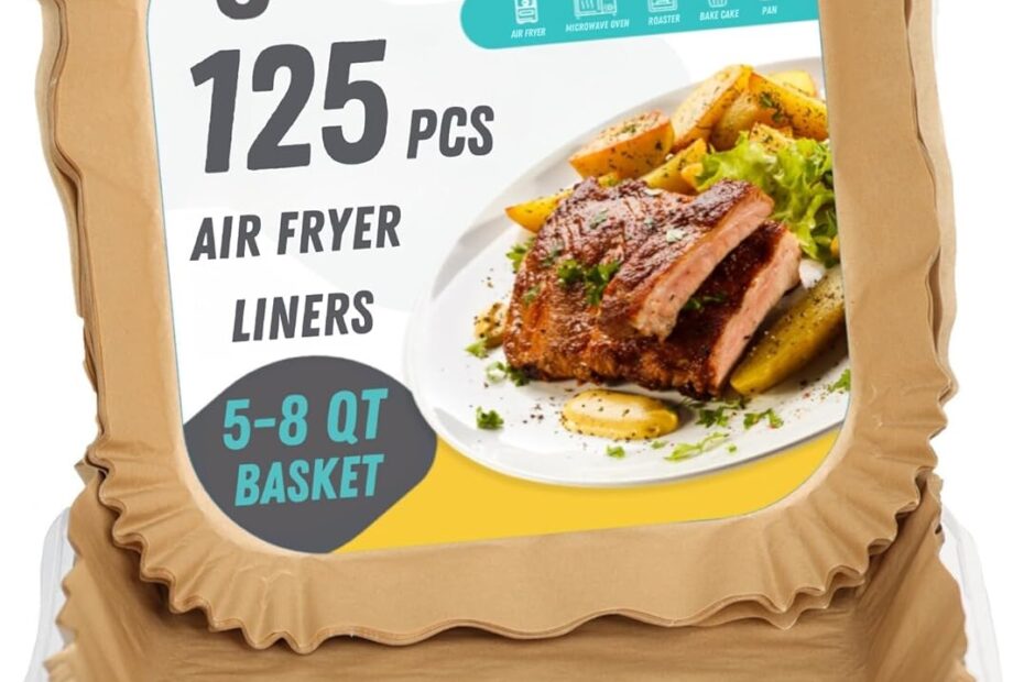 Mess-Free Cooking: Review of Air Fryer Liners Disposable – 125 Pack