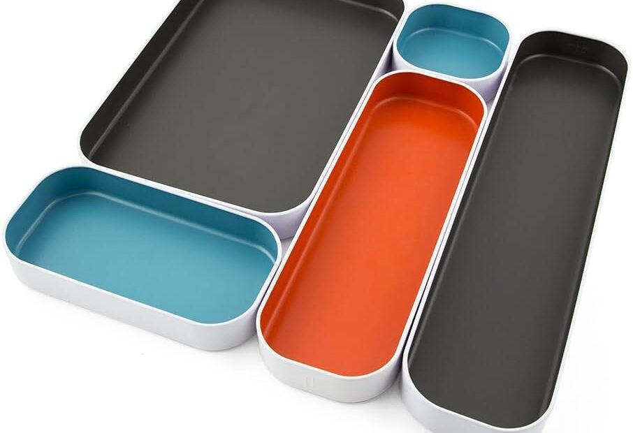 Organize in Style: Review of the Three by Three Seattle 5-Piece Metal Organizer Tray Set