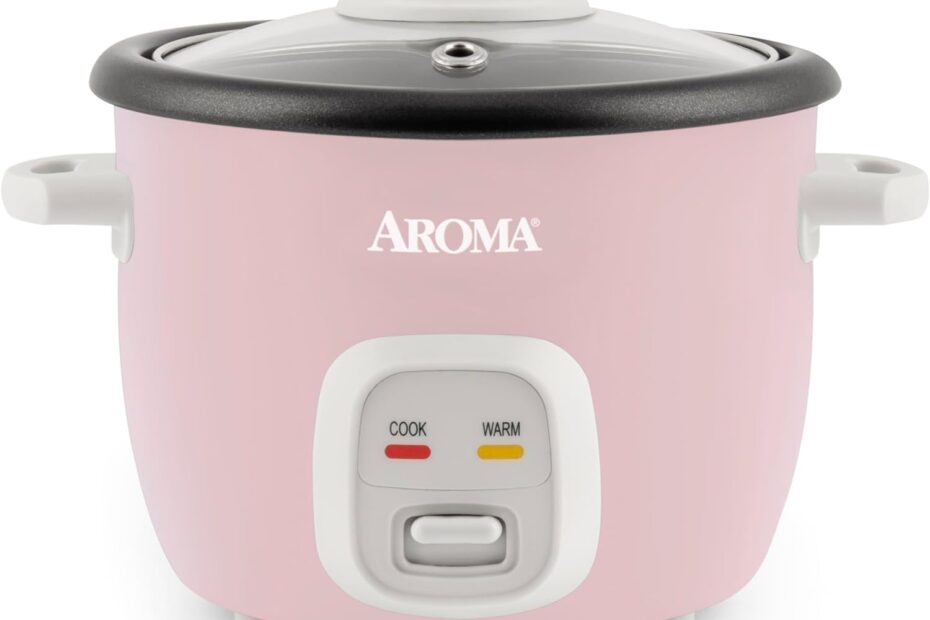 Perfectly Cooked Rice Every Time: A Review of the Aroma Housewares 4-Cup Rice & Grain Cooker in Chic Pink