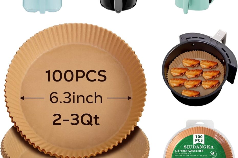 Perfectly Crisp: Mini Air Fryer Liners for Easy Cleanup and Flavorful Meals!