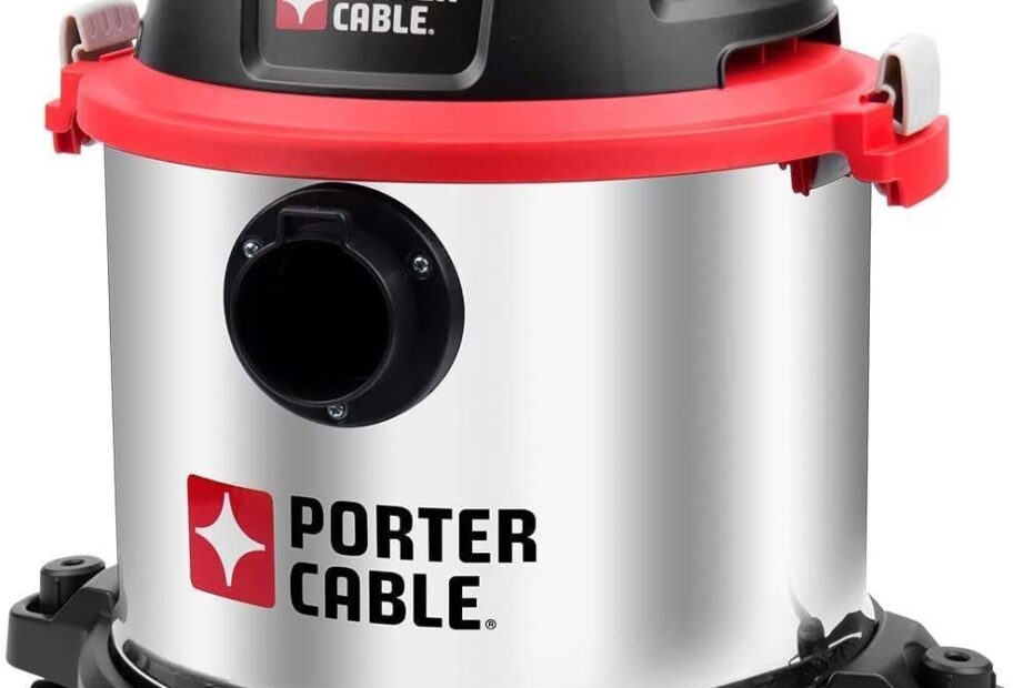 Porter-Cable 5 Gallon Wet/Dry Vacuum: The Ultimate Portable Clean-Up Solution!