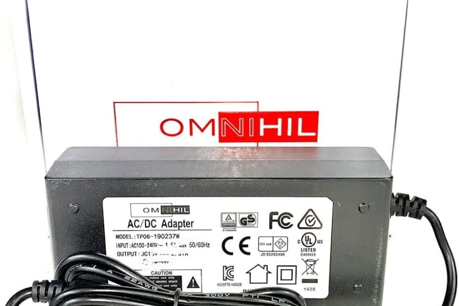 Power Up Your BowFlex: The Ultimate OMNIHIL 8FT AC/DC Adapter Review