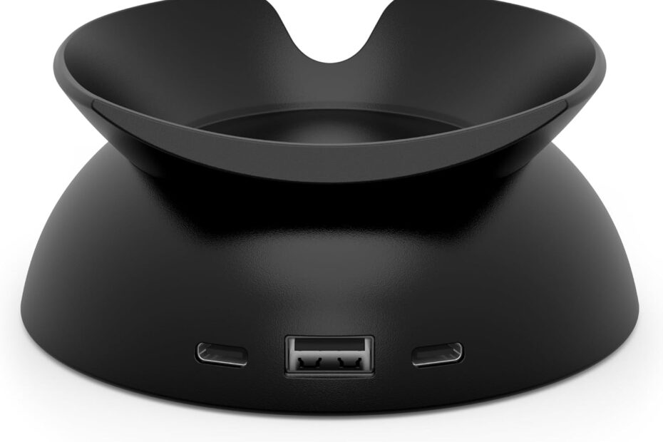 Power Up Your Echo Spot: The Ultimate Stand with USB-C & USB-A Charging!