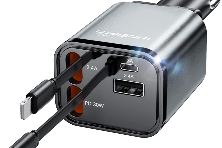 Power Up Your Journey: Review of the 4-in-1 Fast Charging Car Charger Adapter