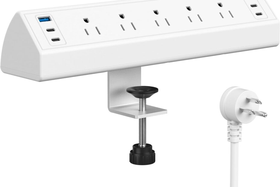 Power Up Your Workspace: The Ultimate Desk Clamp Power Strip Review