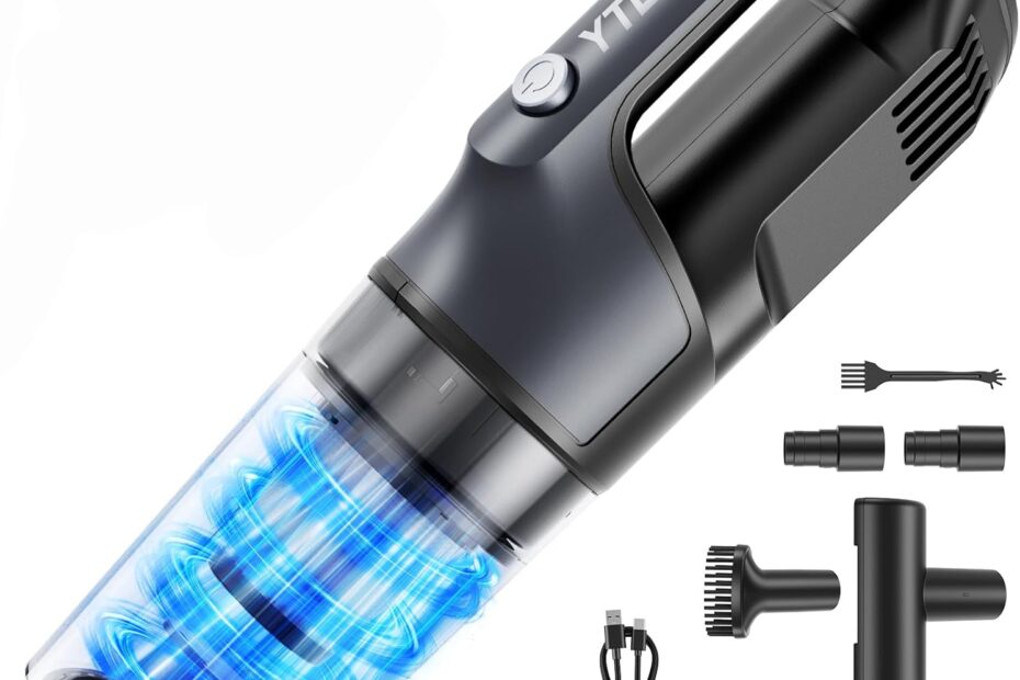 Powerful and Lightweight: The Ultimate Handheld Vacuum for Home, Car, and Pet Hair!