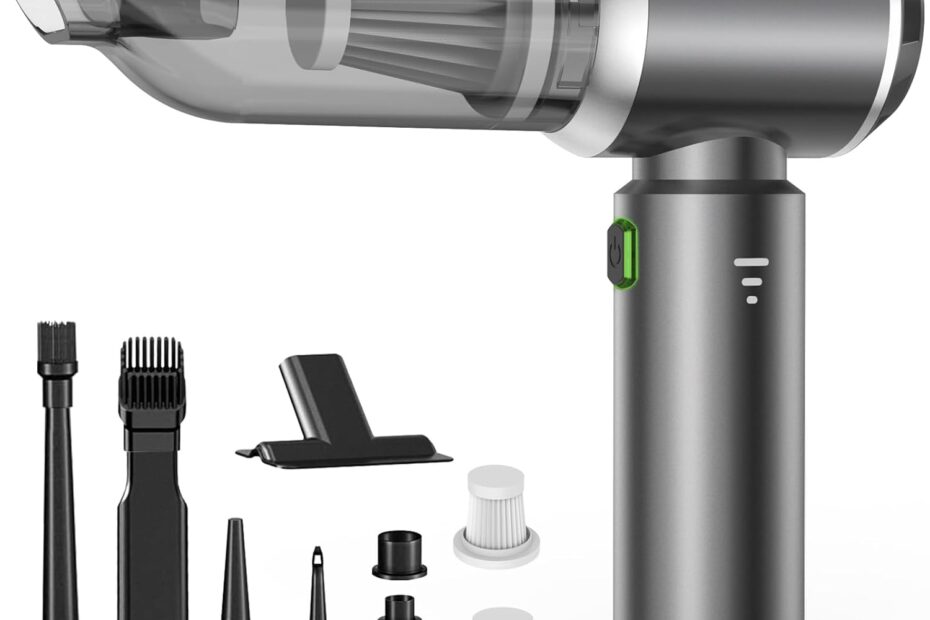 Powerful Portability: The Ultimate Handheld Cordless Vacuum for Home and Car!