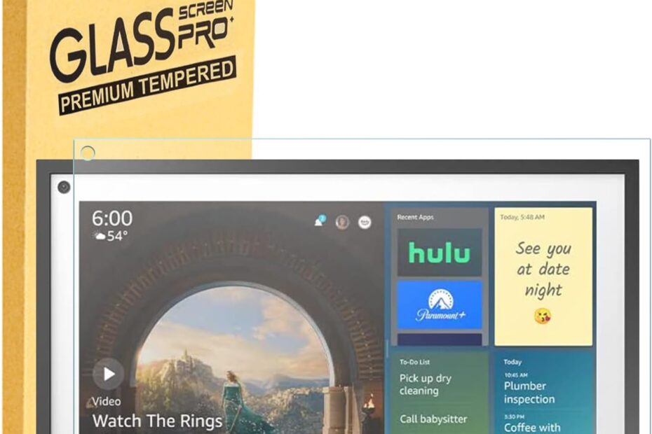 Protect Your Echo Show 15: The Ultimate MUBUY-GOL Tempered Glass Screen Protector Review