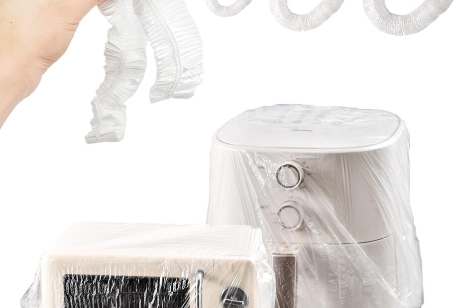 Protect Your Kitchen with 60PCS Clear Appliance Covers – The Ultimate Dust Shield!
