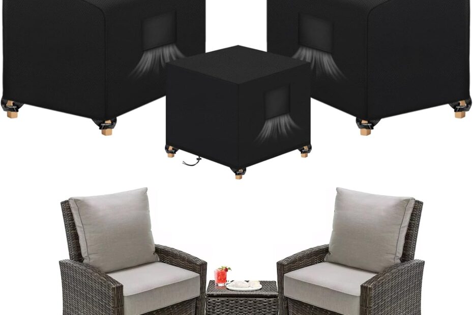 Protect Your Patio: SIRUITON 3-Piece Outdoor Furniture Cover Set Review