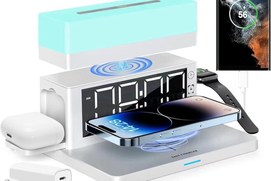 Recharge & Relax: The Ultimate 6-in-1 Wireless Charging Station Review