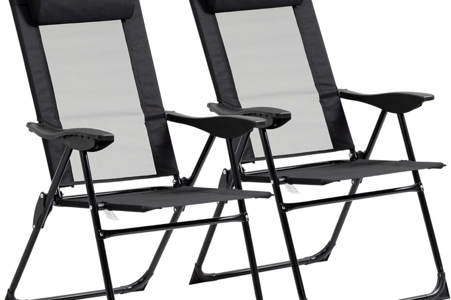Relax in Style: Outsunny Folding Patio Chairs Review