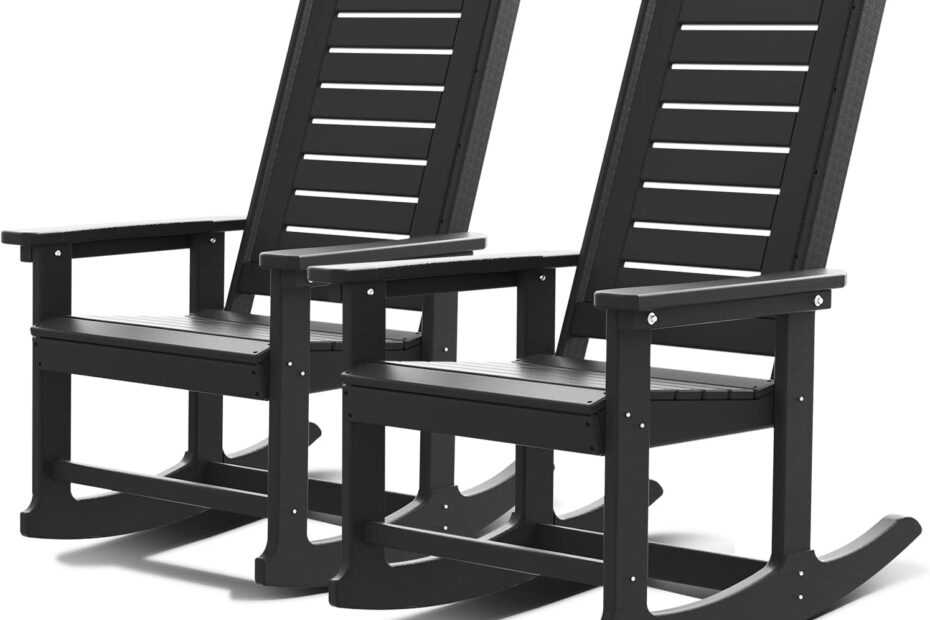 Relax in Style: Review of GREENVINES Oversized Outdoor Rocking Chairs – Perfect for Your Patio!