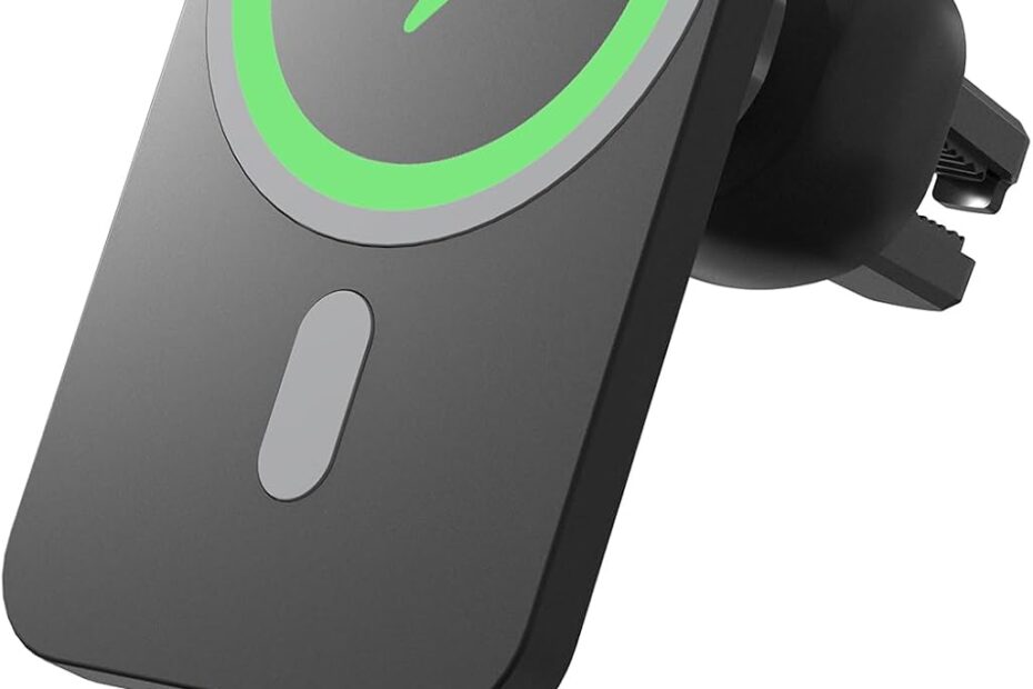 Rev Up Your Charge: HYDGYC Wireless Car Charger Review for iPhone 12-16!