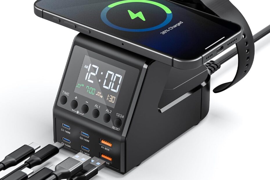 Rev Up Your Charging Game: 240W Multi-Device Charger Review!