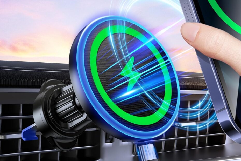 Rev Up Your Charging Game: The Ultimate MagSafe Car Mount Charger Reviewed!