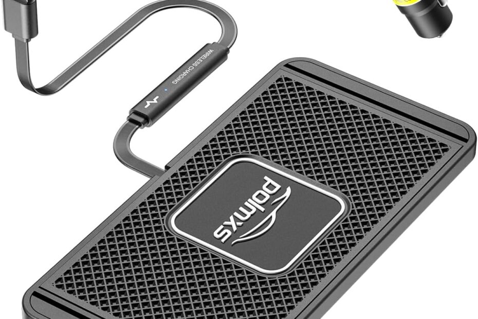 Rev Up Your Charging: POLMXS 15W Fast Wireless Charger for Cars