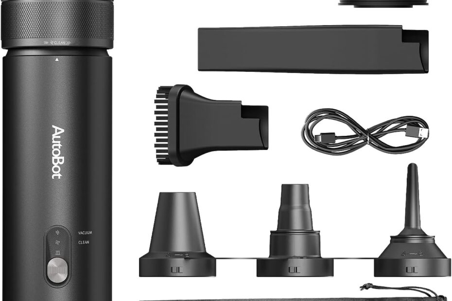 Rev Up Your Clean: The Powerful 2-in-1 Handheld Car Vacuum Review!