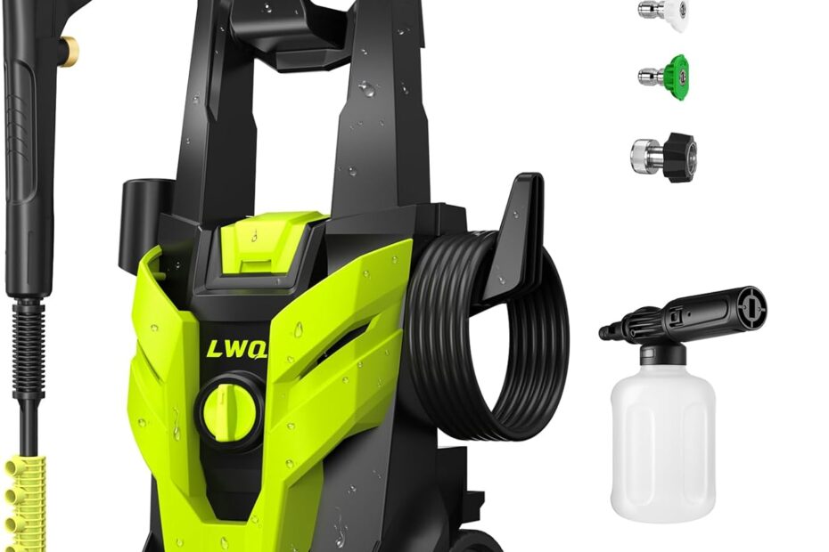 Rev Up Your Clean: The Ultimate Electric Pressure Washer for Every Surface!