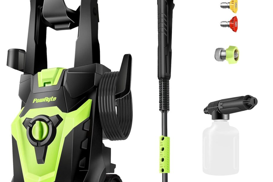 Rev Up Your Cleaning: The Ultimate 3800 PSI Electric Pressure Washer Review