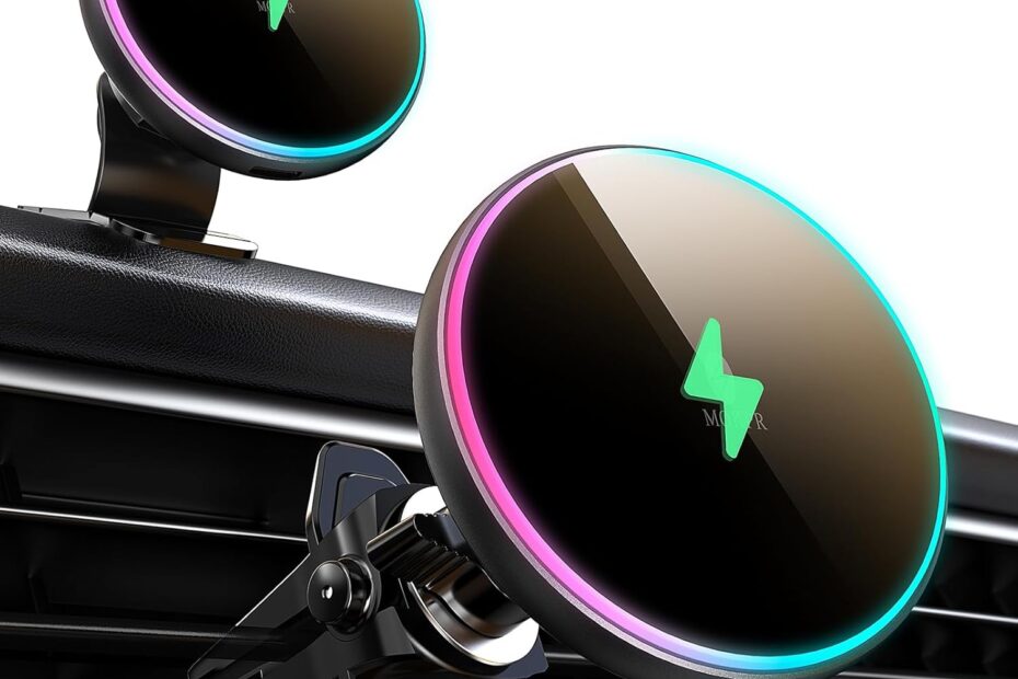 Rev Up Your Drive: The Ultimate Review of the MOKPR MagSafe Car Mount Charger!